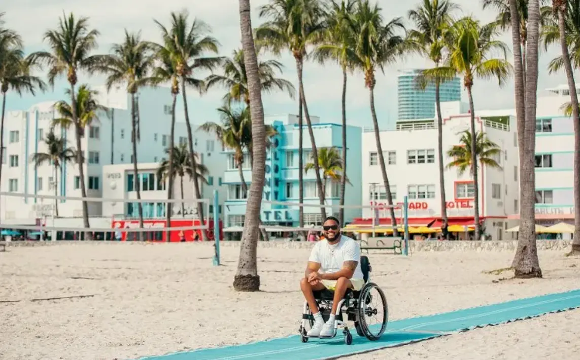wheelchair access for Pensacola beach goers.